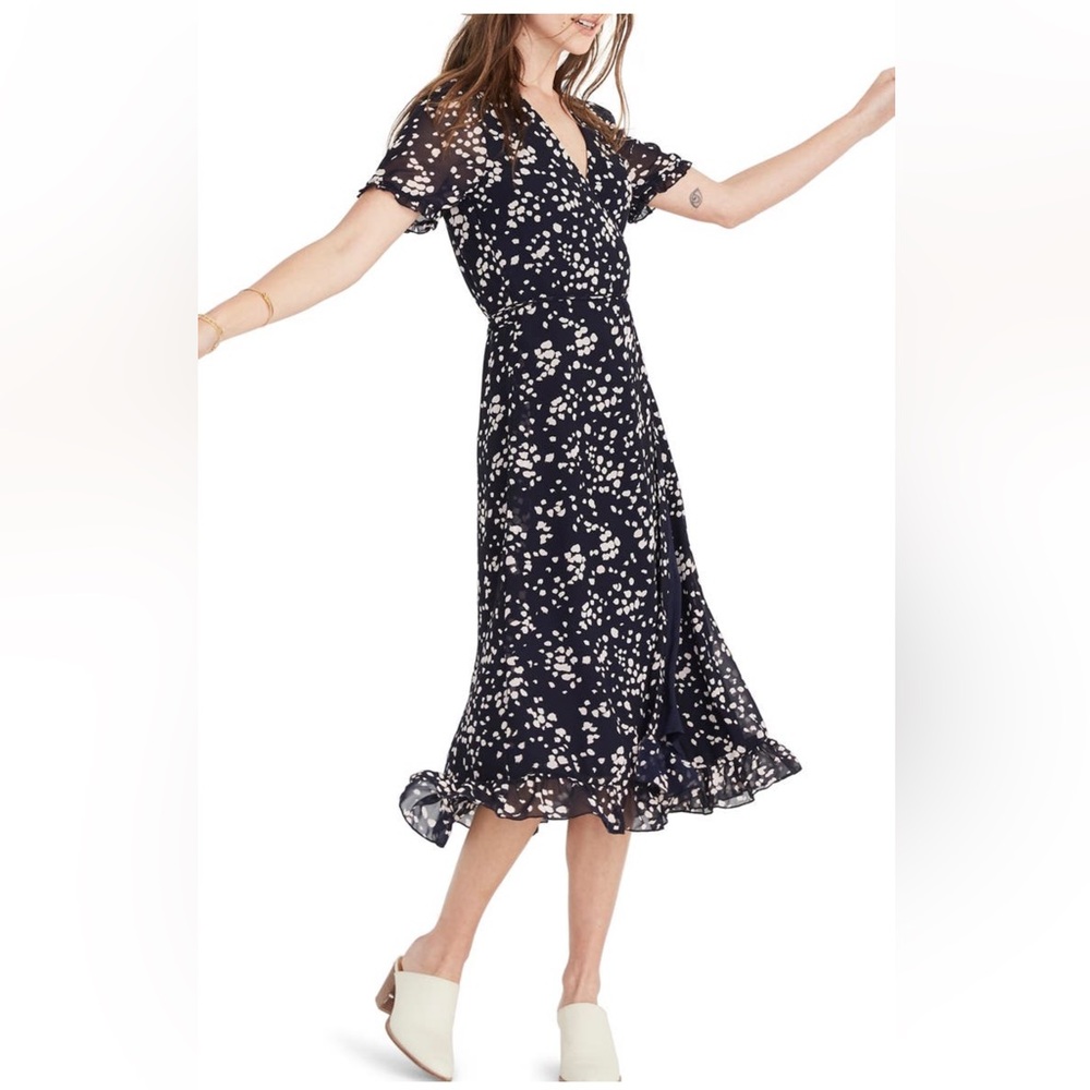 Madewell Ruffle Edge Dress